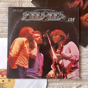 Bee Gees - “Here At Last Live” Vinyl 2x LP